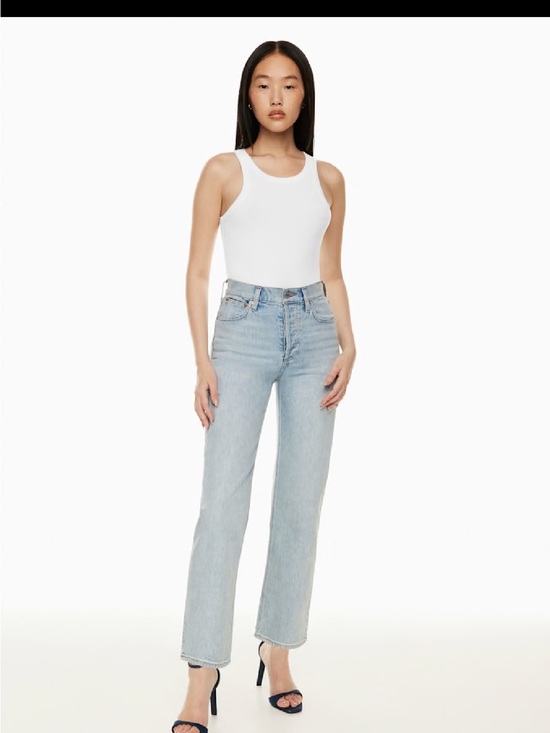 Denim Forum Denim - Denim Forum Arlo High Ruse  Straight 28L Women's Jeans